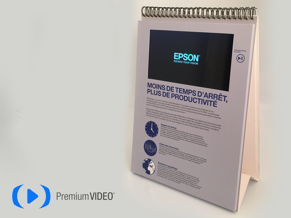 Epson A frame video book