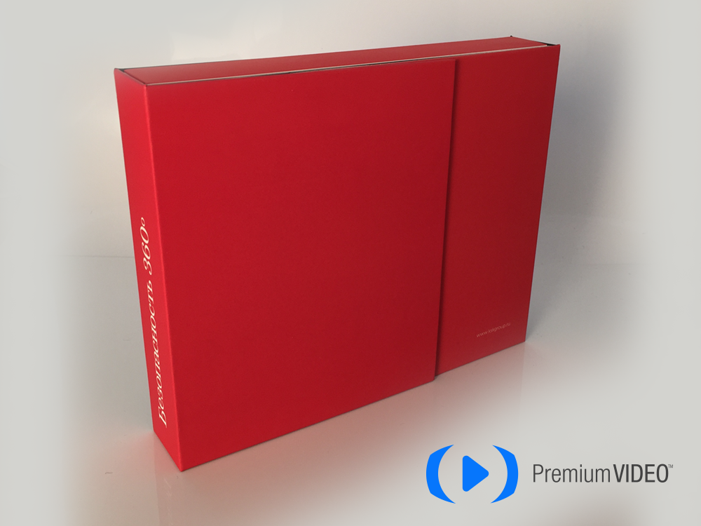 Custom Video Book Box design