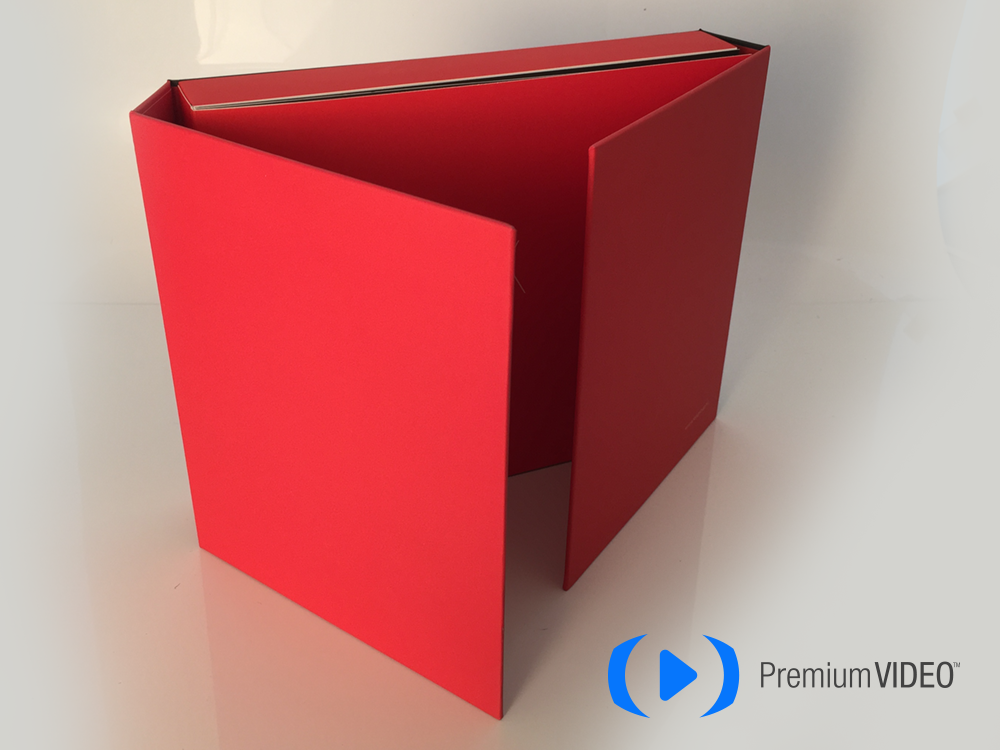 Custom Video Book Box Design