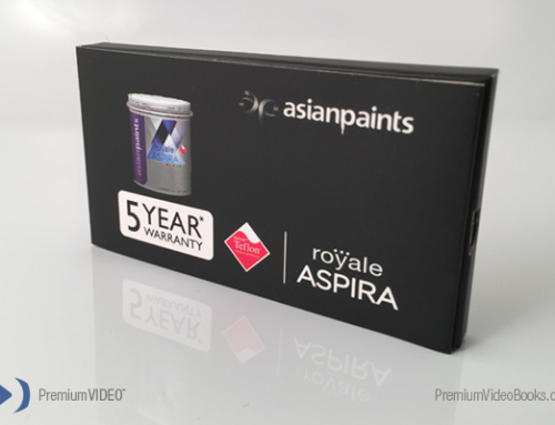 Aspira Paint Business Card Video Book
