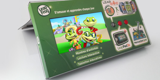 Leap Frog Custom Video Book Display
